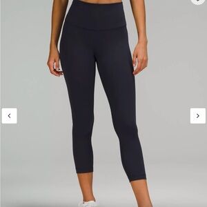 lululemon Wunder Train High-Rise Crop - 23” - Navy - Size 6 - NEVER WORN